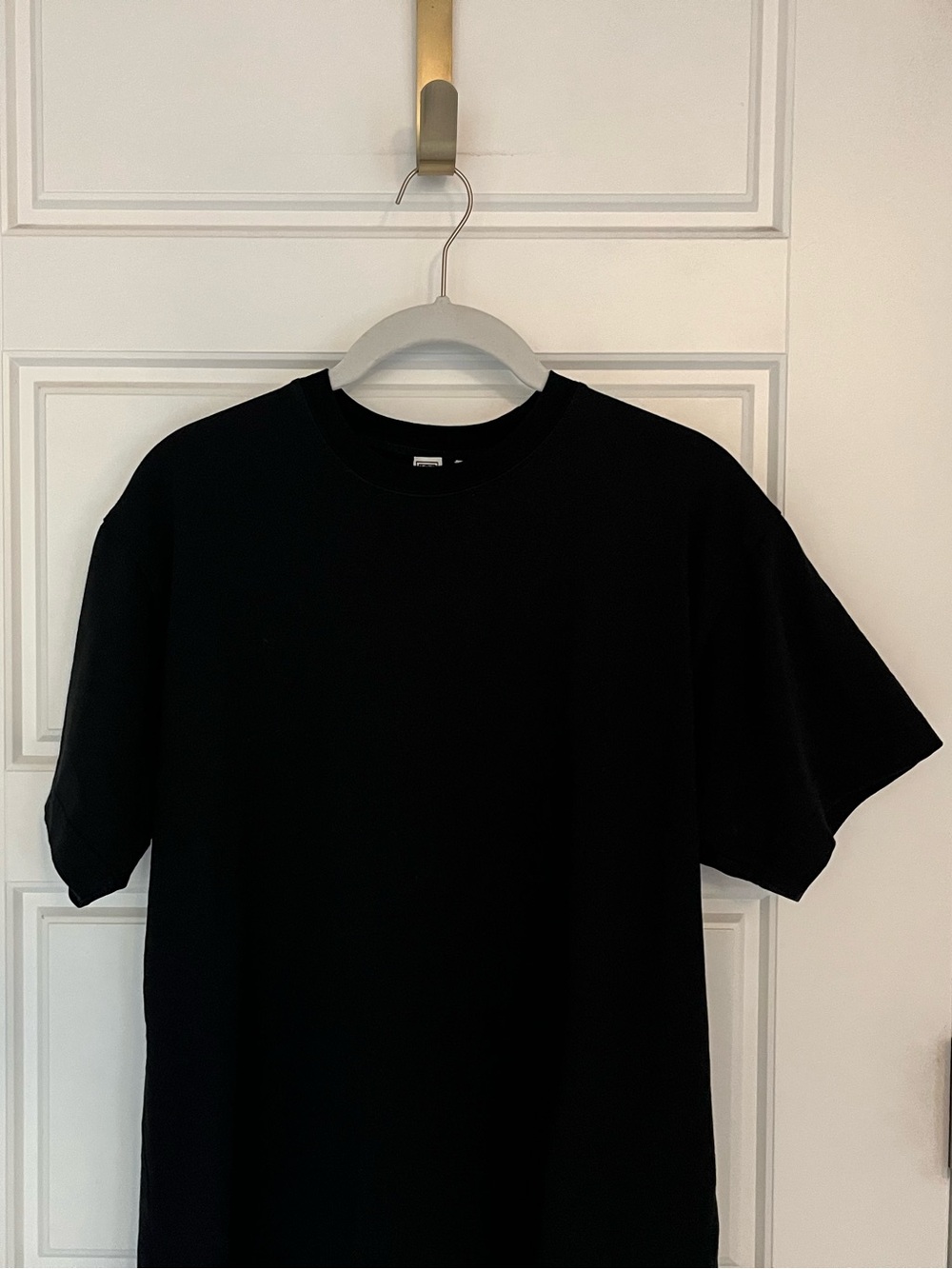 NWT Toteme Black Straight Cotton Tee | XS - Picture 5 of 11